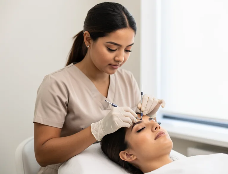 Lash Extensions service in Vancouver
